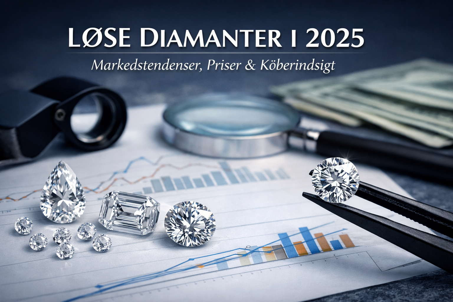 Diamantmarkedet i 2025: Nye markedstendenser for løse diamanter