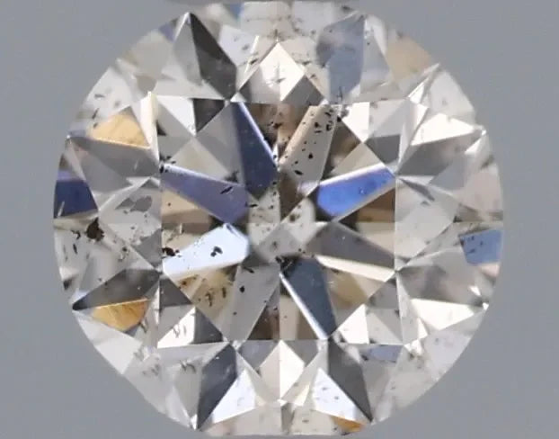 0.36ct Round Natural Diamond (Colour Very Light Brown, Clarity SI2, Cut VG, IGI Certified)