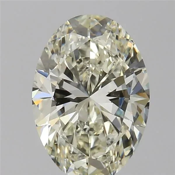 0.90ct Oval Natural Diamond (Colour L, Clarity SI1, GIA Certified)