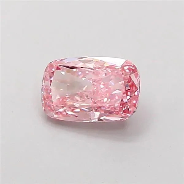 1.00ct Cushion modified Lab Grown Diamond (Colour Fancy Vivid Pink, Clarity VS1, IGI Certified)