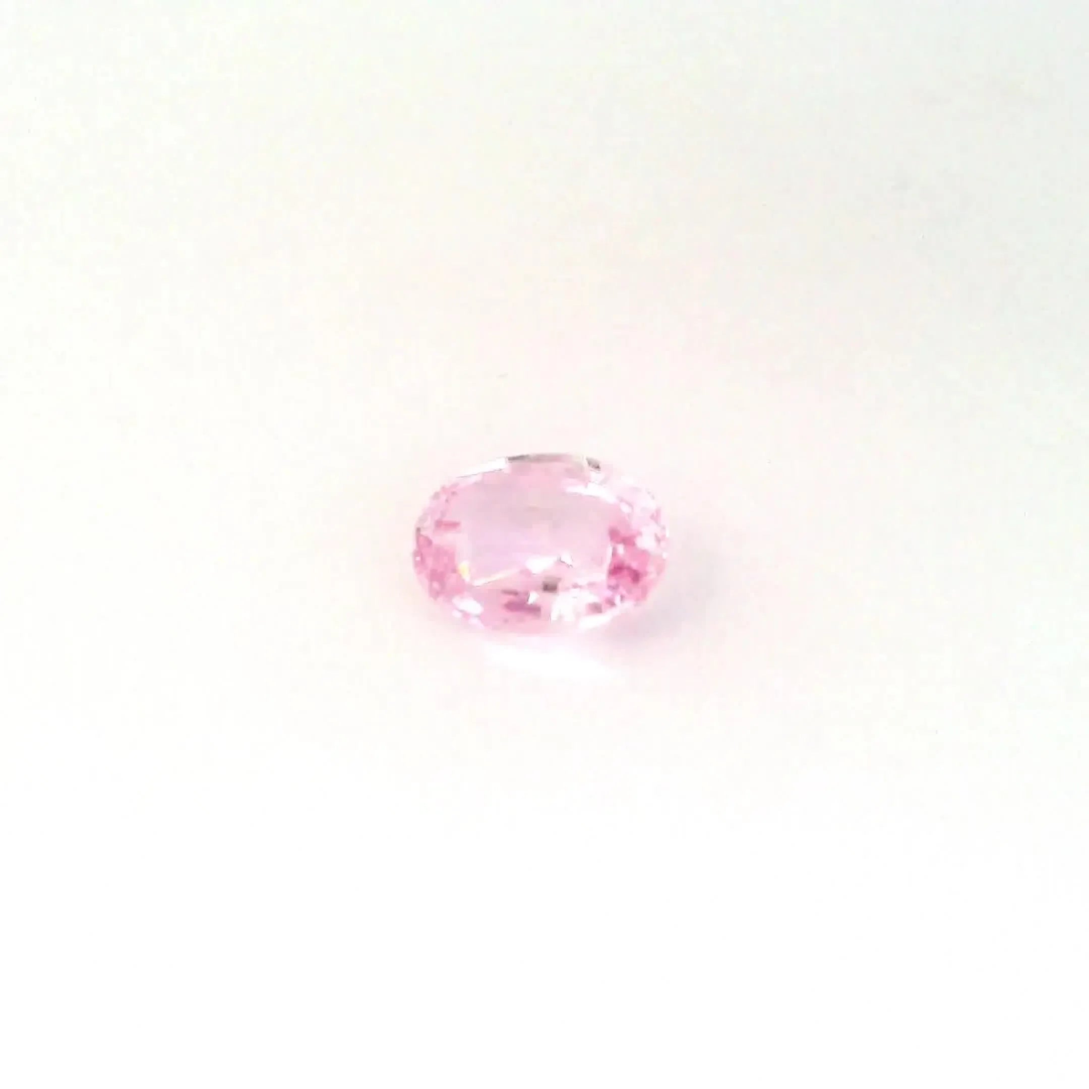 1.65ct Oval Natural Sapphire (Colour Pink, Clarity Slightly Included, Cut Faceted)