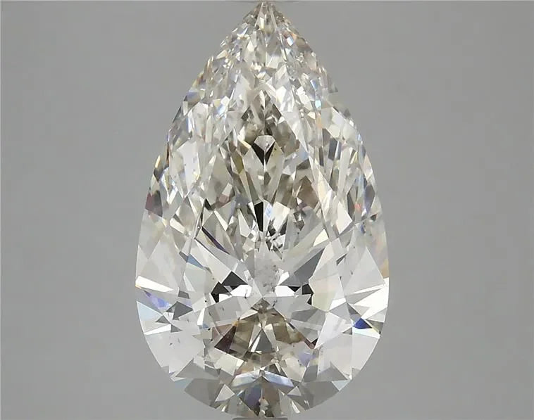 3.76ct Pear Lab Grown Diamond (Colour I, Clarity SI1, IGI Certified)