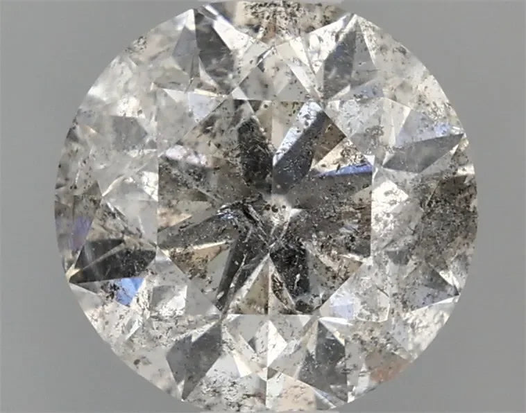1.34ct Round Natural Diamond (Colour H, Clarity I2, Cut VG, IGI Certified)