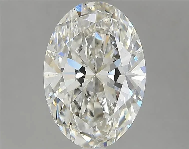 2.43ct Oval Lab Grown Diamond (Colour H, Clarity SI1, IGI Certified)