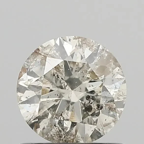 0.73ct Round Natural Diamond (Colour M, Clarity I2, Cut EX, IGI Certified)