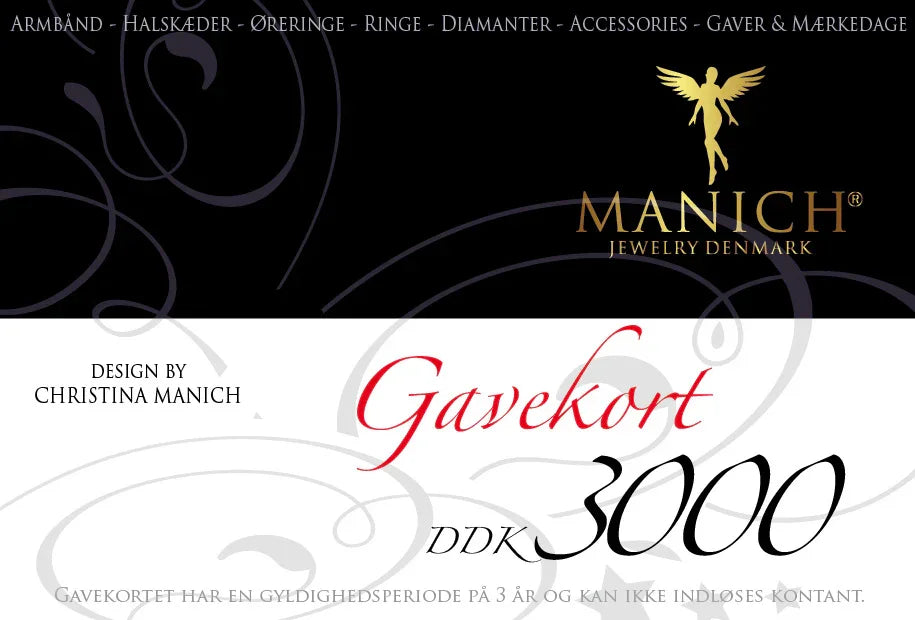 Manich Jewelry Gavekort | Den Perfekte Smykkegave