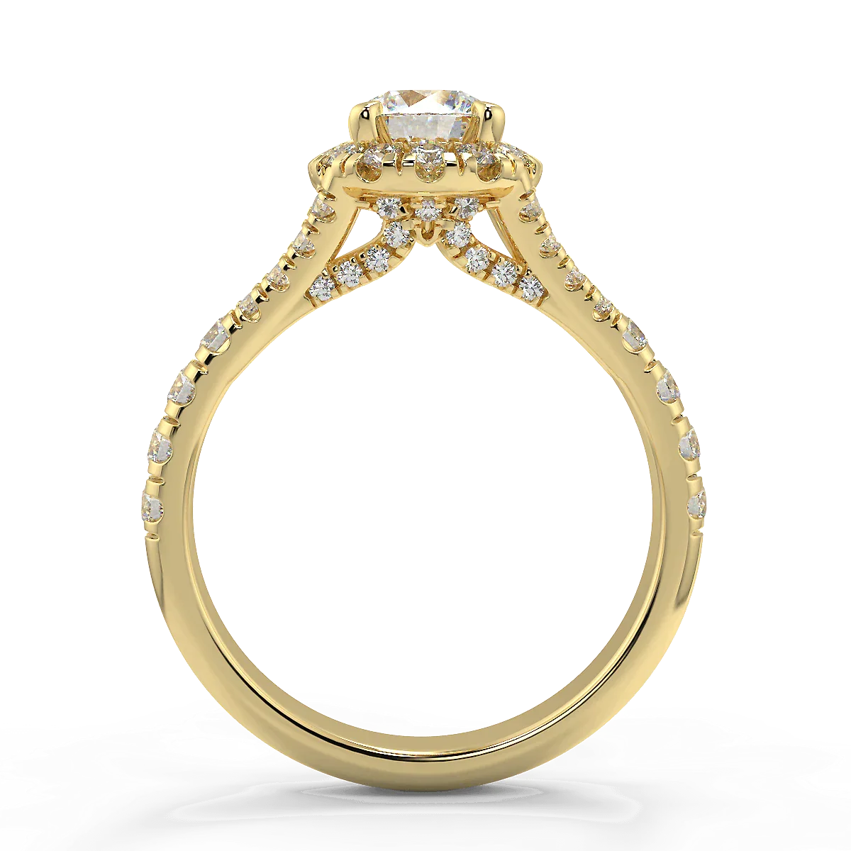 Unika Solitairering MED 0.83 CT Brillanter