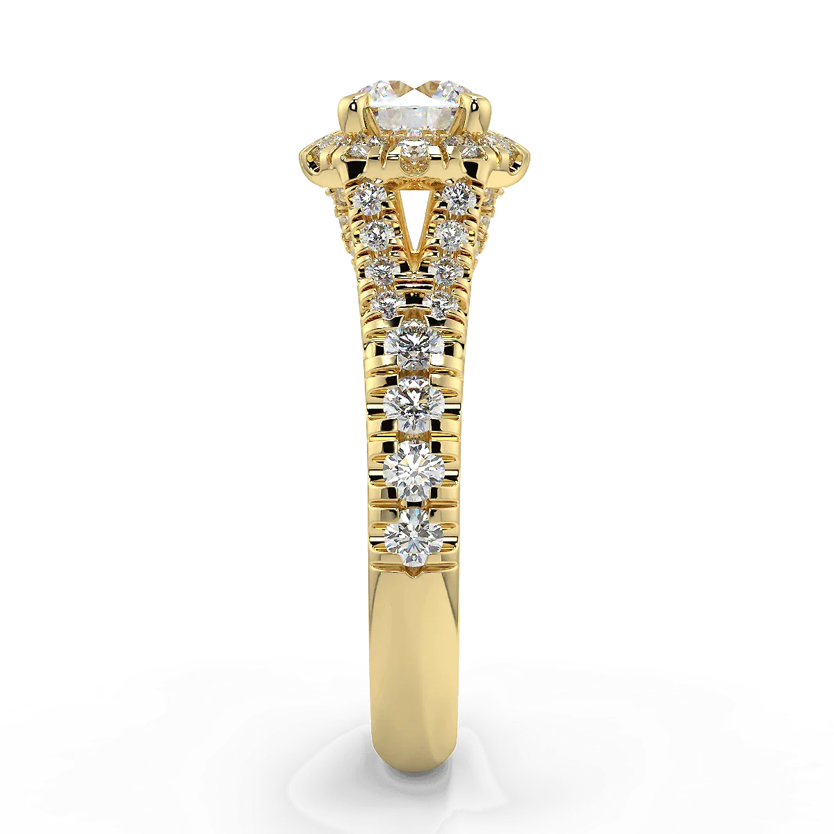 Unika Solitairering MED 0.83 CT Brillanter