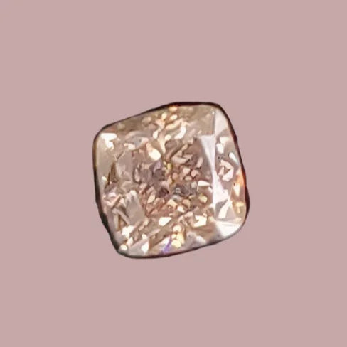 GIA Cushion Cut Diamant 0.41 CT - Fancy Dark Pinkish Brown | MANICH
