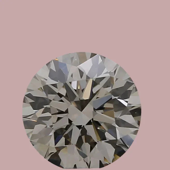 Rund Diamant 0.40 CT - Light Brown, Triple Excellent, VS1 | MANICH