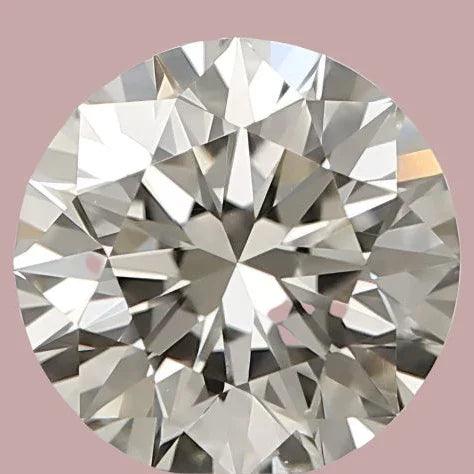 GIA Rund Diamant 0.40 CT - N Very Light Brown, VVS2, EX | MANICH