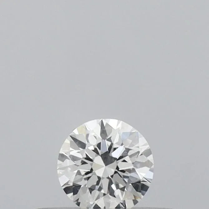 0.15ct Round Natural Diamond (Colour F, Clarity VS2, Cut EX, GIA Certified)