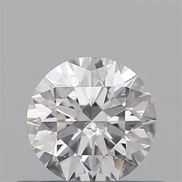 0.40ct Round Natural Diamond (Colour Faint Pinkish Brown, Clarity I1, Cut GD, GIA Certified)