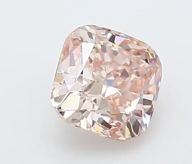 1.56ct Cushion modified Lab Grown Diamond (Colour Fancy Intense Pink, Clarity VS1, IGI Certified)