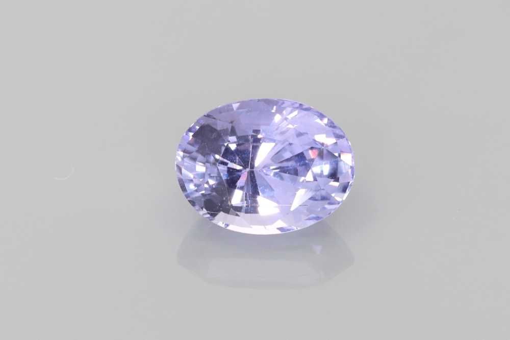 2.06ct Oval Natural Sapphire (Colour Purple, Clarity Eye Clean, Cut Faceted)
