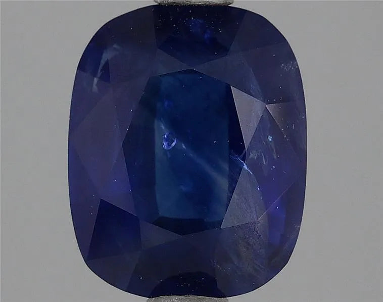 2.47ct Cushion Natural Sapphire (Colour Blue, Clarity Eye Clean, Cut Faceted)