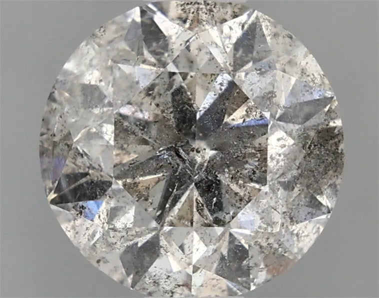 1.34ct Round Natural Diamond (Colour H, Clarity I2, Cut VG, IGI Certified)