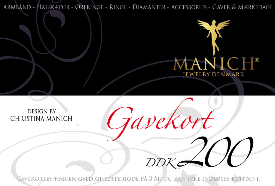 Manich Jewelry Gavekort | Den Perfekte Smykkegave