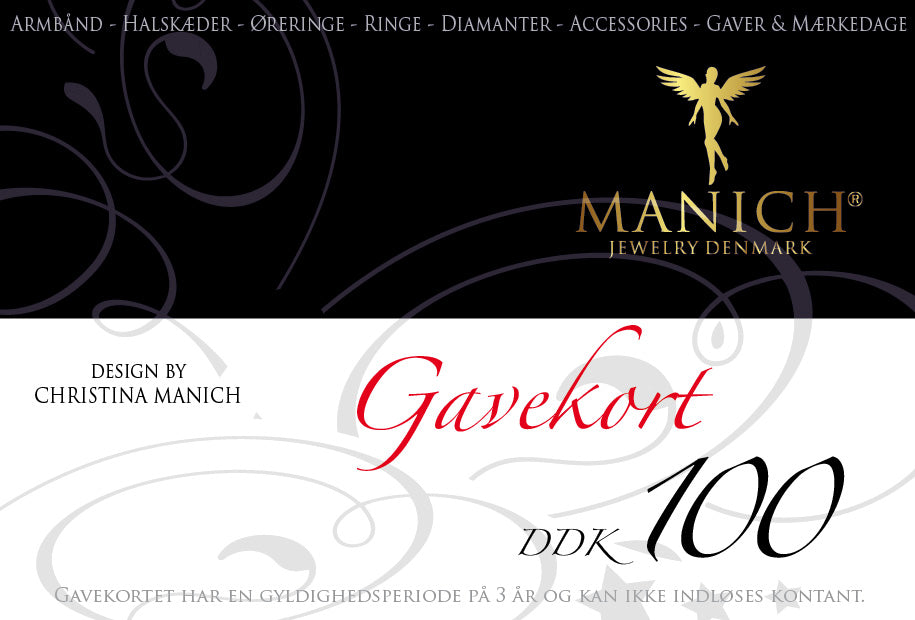 Manich Jewelry Gavekort | Den Perfekte Smykkegave