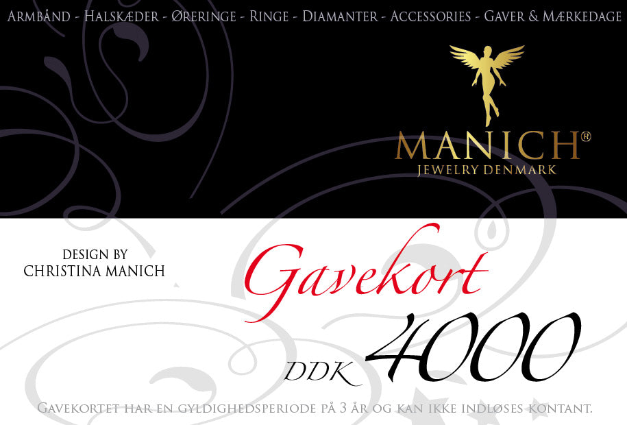 Manich Jewelry Gavekort | Den Perfekte Smykkegave