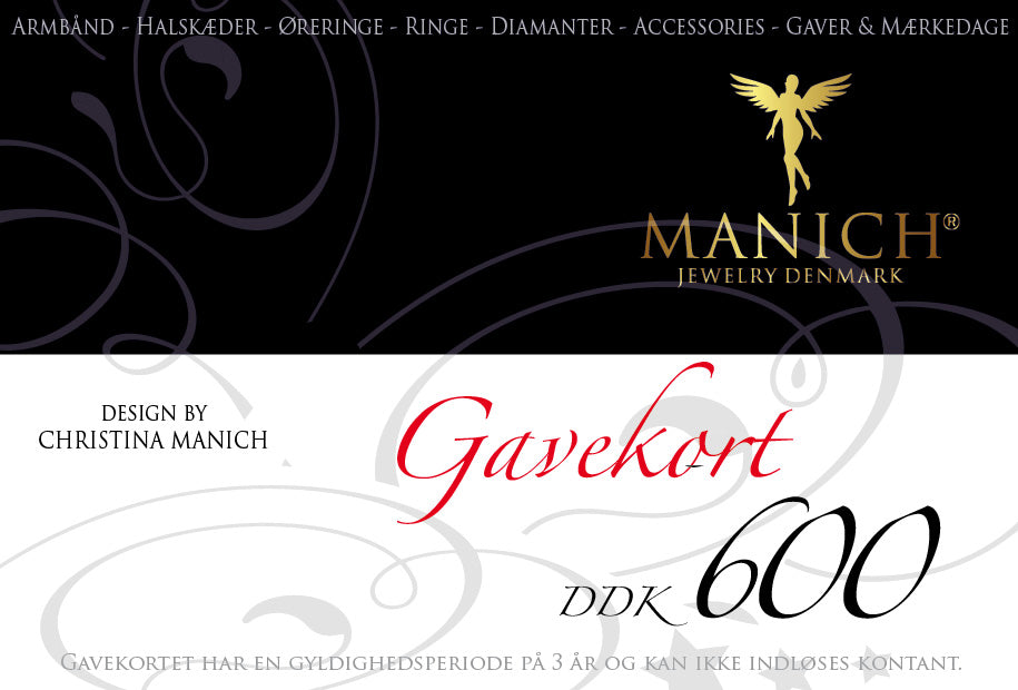 Manich Jewelry Gavekort | Den Perfekte Smykkegave