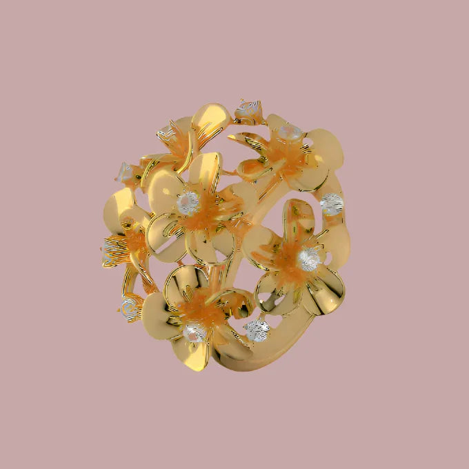 Frangipani Cocktail Diamantring