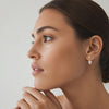 Diamant Halo Vedhæng – 360° visning, lab grown diamanter
